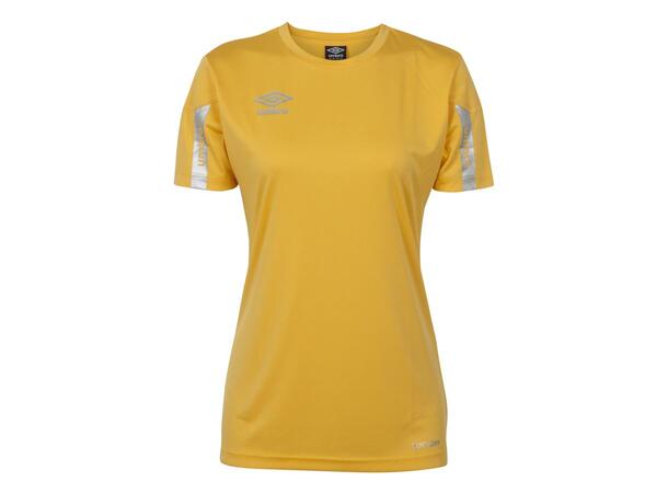 UMBRO Core SS Jersey W Gul 42 Spelartröja kort ärm dam 